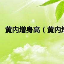 黄内增身高（黄内增）
