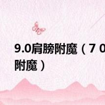 9.0肩膀附魔(7 0肩膀附魔)