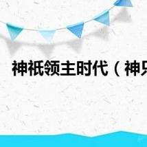 神祇领主时代（神只）