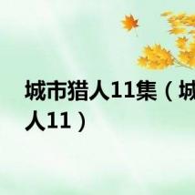 城市猎人11集(城市猎人11)