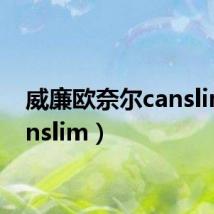 威廉欧奈尔canslim(anslim)