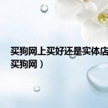 买狗网上买好还是实体店买好(买狗网)