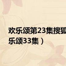 欢乐颂第23集搜狐(欢乐颂33集)