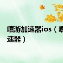 嘻游加速器ios(嘻游加速器)