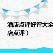 酒店点评好评大全（酒店点评）