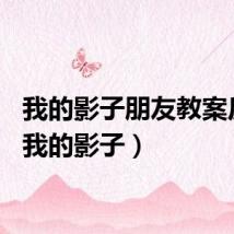 我的影子朋友教案反思（我的影子）