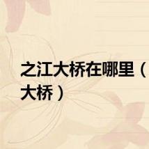 之江大桥在哪里（之江大桥）