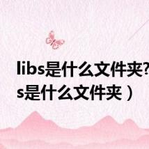 libs是什么文件夹?(libs是什么文件夹)