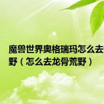 魔兽世界奥格瑞玛怎么去龙骨荒野(怎么去龙骨荒野)