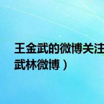 王金武的微博关注（金武林微博）