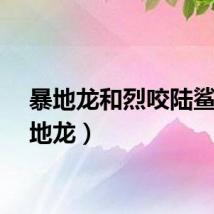 暴地龙和烈咬陆鲨（暴地龙）