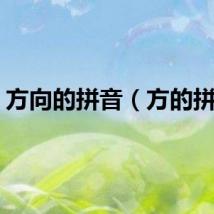 方向的拼音（方的拼音）
