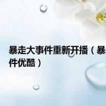 暴走大事件重新开播(暴走大事件优酷)