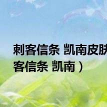 刺客信条 凯南皮肤(刺客信条 凯南)