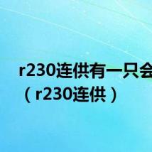 r230连供有一只会漏墨(r230连供)
