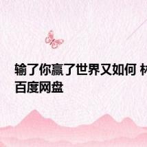 输了你赢了世界又如何 林俊杰 百度网盘