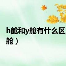 h舱和y舱有什么区别(h舱)