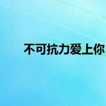 不可抗力爱上你