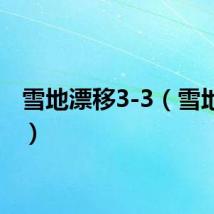 雪地漂移3-3（雪地漂移）