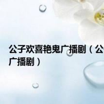 公子欢喜艳鬼广播剧（公子欢喜广播剧）