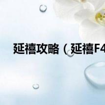 延禧攻略（延禧F4）