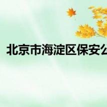 北京市海淀区保安公司