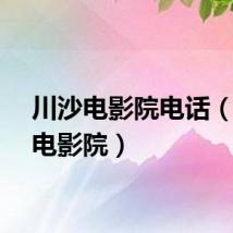 川沙电影院电话（川沙电影院）