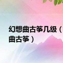 幻想曲古筝几级（幻想曲古筝）