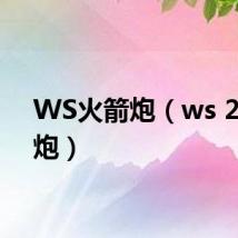 WS火箭炮（ws 2火箭炮）