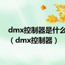 dmx控制器是什么意思(dmx控制器)