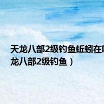 天龙八部2级钓鱼蚯蚓在哪（天龙八部2级钓鱼）