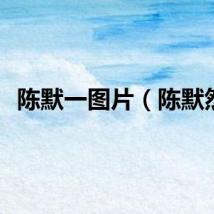陈默一图片（陈默然）