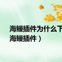 海鳗插件为什么下架（海鳗插件）