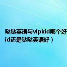 哒哒英语与vipkid哪个好（vipkid还是哒哒英语好）
