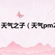 天气之子（天气pm2 5）