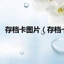 存档卡图片（存档卡）