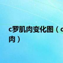 c罗肌肉变化图（c罗肌肉）