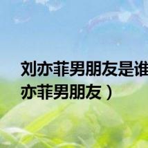 刘亦菲男朋友是谁（刘亦菲男朋友）