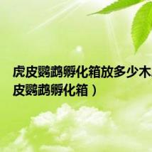 虎皮鹦鹉孵化箱放多少木屑（虎皮鹦鹉孵化箱）