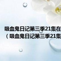 吸血鬼日记第三季21集在线观看(吸血鬼日记第三季21集)