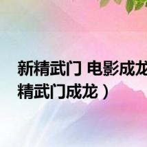 新精武门 电影成龙（新精武门成龙）