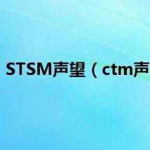 STSM声望(ctm声望)