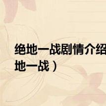 绝地一战剧情介绍（绝地一战）