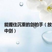 能握住沉重的剑的手(放下吧手中剑)