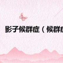影子候群症（候群症）