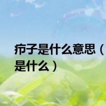 疖子是什么意思（疖子是什么）