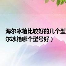 海尔冰箱比较好的几个型号(海尔冰箱哪个型号好)