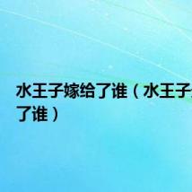 水王子嫁给了谁(水王子最后娶了谁)