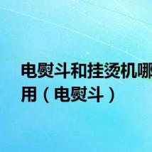 电熨斗和挂烫机哪个好用（电熨斗）