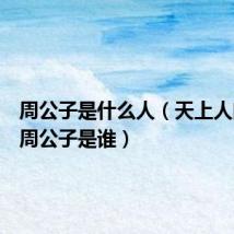 周公子是什么人(天上人间常说周公子是谁)